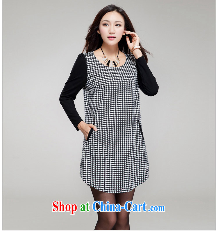 Goss (GOSY) Autumn 2014 the new, larger female 1000 birds, long-sleeved dresses black XXXXL pictures, price, brand platters! Elections are good character, the national distribution, so why buy now enjoy more preferential! Health