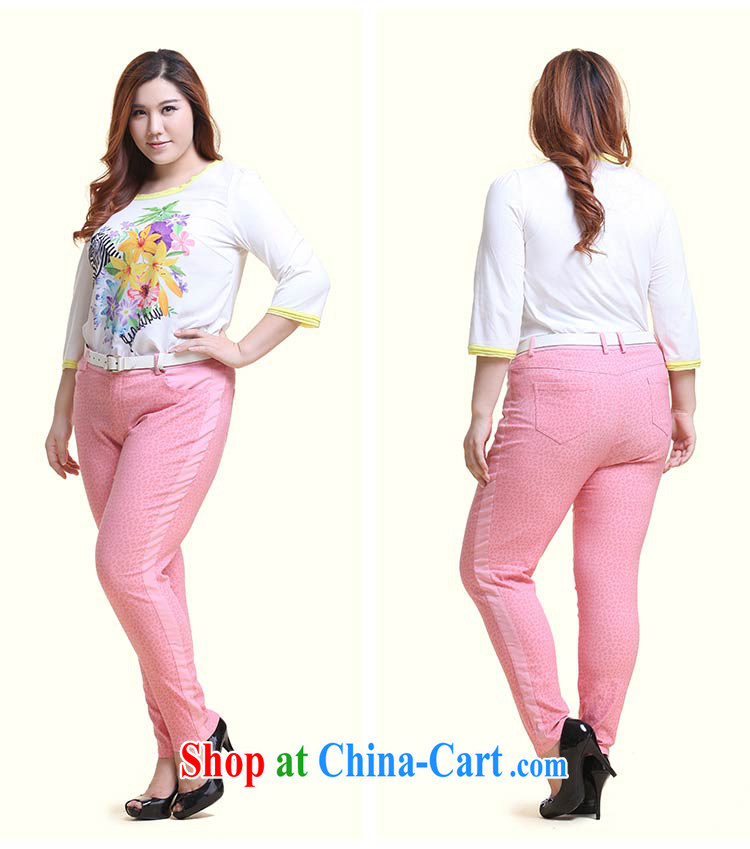Slim Li-su 2014 autumn new commute XL girls thick mm video thin stamp stitching edge round-collar 7 cuffs, long T pension Q 5551 white L pictures, price, brand platters! Elections are good character, the national distribution, so why buy now enjoy more preferential! Health