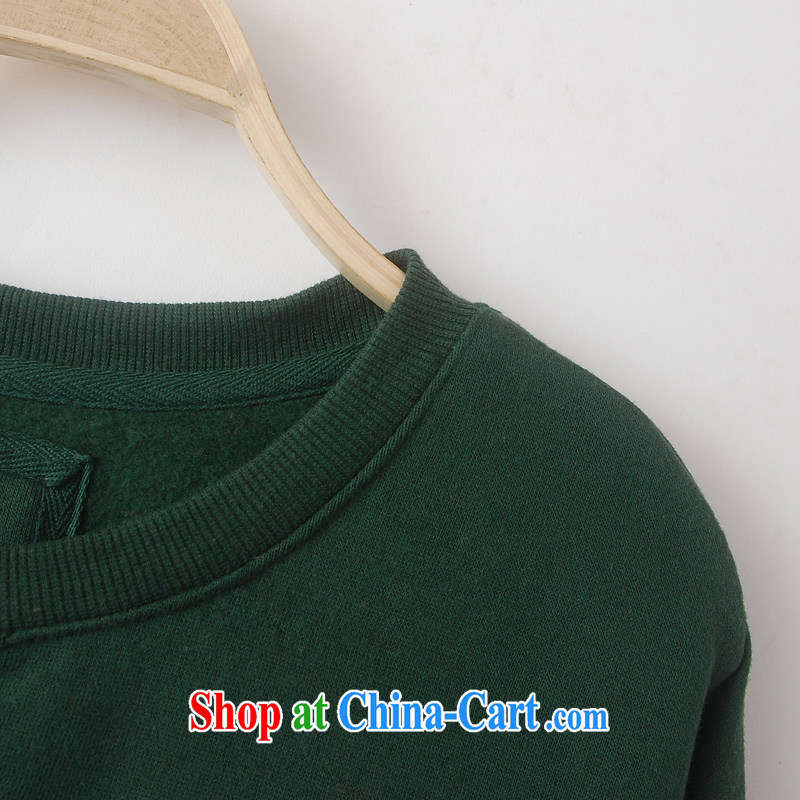 New thick mm Autumn with large foreign trade, women in Europe and the single T-shirt sweater woolen sweater long jacket, King code Zmw green 14 pictures, price, brand platters! Elections are good character, the national distribution, so why buy now enjoy more preferential! Health