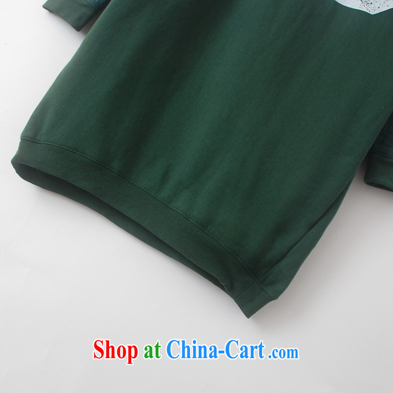 New thick mm Autumn with large foreign trade, women in Europe and the single T-shirt sweater woolen sweater long jacket, king size code Zmw green 14, talking about the Zhuang (gazizhuang), online shopping