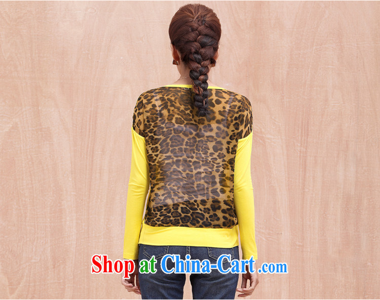 The Mak larger women fall 2014 with new thick mm stylish beauty graphics thin Leopard T shirts girls long-sleeved 13,003 black 2 XL pictures, price, brand platters! Elections are good character, the national distribution, so why buy now enjoy more preferential! Health