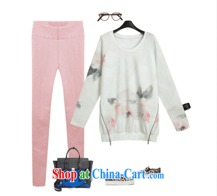 Jun 2014 the new Europe and autumn large, female loose sweater casual thin coat graphics thin long-sleeved large castor pants LZ 333 photo color 5 XL pictures, price, brand platters! Elections are good character, the national distribution, so why buy now enjoy more preferential! Health