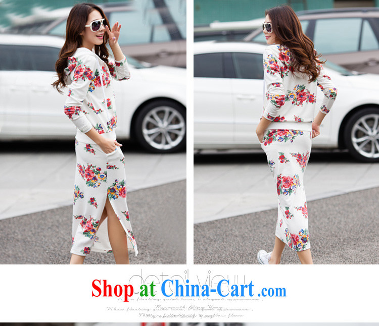 Morning would be 2015 spring new Korea and indeed increase, female fat sister fashion clothing package graphics thin temperament personality stamp Leisure package full spend Uhlans on + long skirt 3 XL (recommendations 130 - 145 jack) pictures, price, brand platters! Elections are good character, the national distribution, so why buy now enjoy more preferential! Health