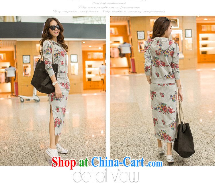 Morning would be 2015 spring new Korea and indeed increase, female fat sister fashion clothing package graphics thin temperament personality stamp Leisure package full spend Uhlans on + long skirt 3 XL (recommendations 130 - 145 jack) pictures, price, brand platters! Elections are good character, the national distribution, so why buy now enjoy more preferential! Health