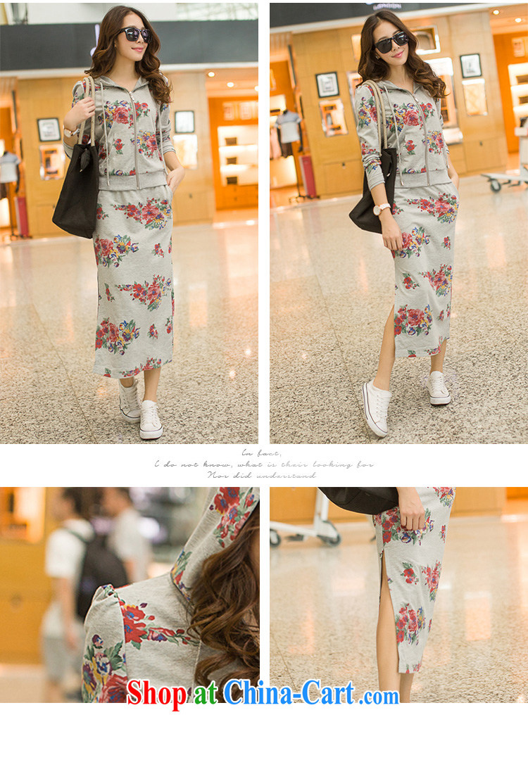 Morning would be 2015 spring new Korea and indeed increase, female fat sister fashion clothing package graphics thin temperament personality stamp Leisure package full spend Uhlans on + long skirt 3 XL (recommendations 130 - 145 jack) pictures, price, brand platters! Elections are good character, the national distribution, so why buy now enjoy more preferential! Health