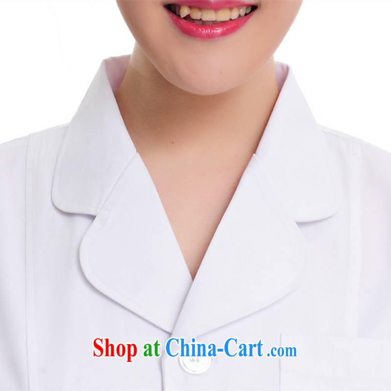 And Jacob beauty dirty Nurses Service Warranty 5 year with the ball small lapel white Pink Blue green long-sleeved winter clothing robes lab beauty Pharmacy service JD 03 blue XXL, beauty kit (yazijie), the code women's clothing, and shopping on the Internet