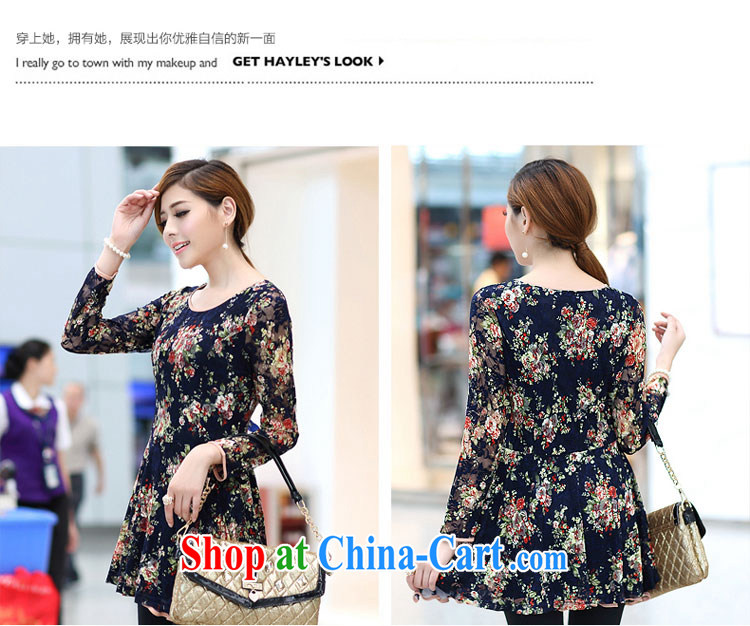 Scratches are present on the 2014 Autumn Festival new Korea and indeed XL women mm thick middle-aged stamp long-sleeved lace graphics thin dress with a waist dress blue floral 4 XL (165 - 180 ) jack pictures, price, brand platters! Elections are good character, the national distribution, so why buy now enjoy more preferential! Health