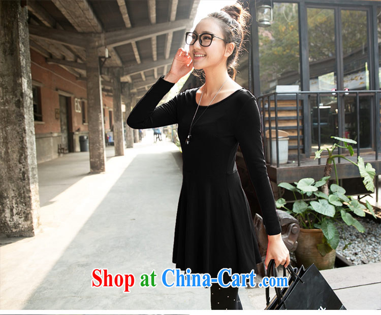 The honey and diverse thick mm maximum code female 100 ground Solid Color new autumn and the Korean version with long-sleeved solid dresses women 8721 yellow XXXXL pictures, price, brand platters! Elections are good character, the national distribution, so why buy now enjoy more preferential! Health