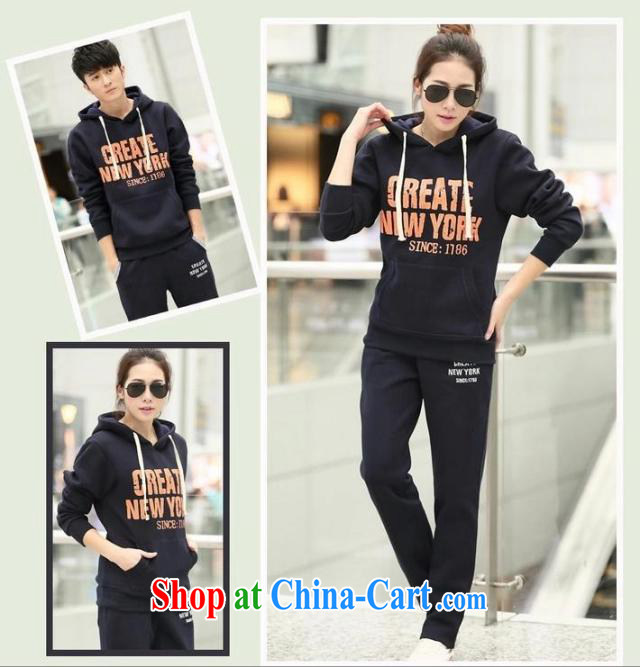Autumn and Winter, Korean, Yi Man Kit sport and leisure and a couple sweater Kit jacket black XXL pictures, price, brand platters! Elections are good character, the national distribution, so why buy now enjoy more preferential! Health
