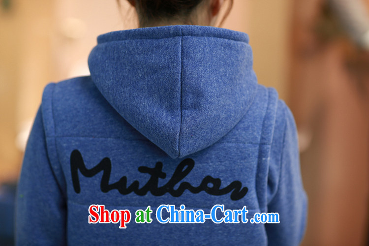 Blue Fox Korean style OL stylish, sweet 100 to stamp letters thicken the lint-free sport and leisure sweater long-sleeved pants 3-piece set denim blue XL pictures, price, brand platters! Elections are good character, the national distribution, so why buy now enjoy more preferential! Health