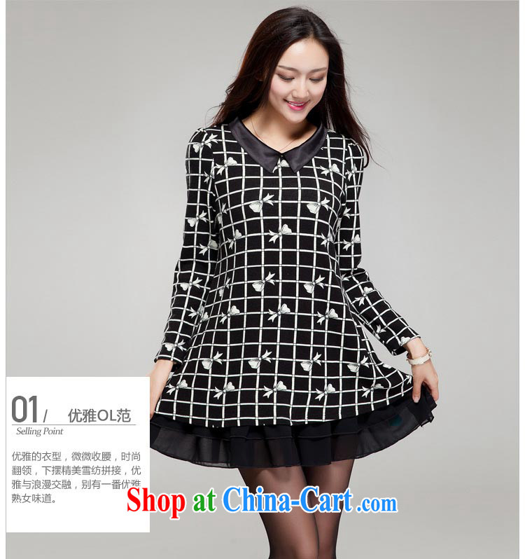 Al Gore, (GOSY) fall 2014 with new, larger female import lint-free cloth lapel long-sleeved dresses black XXXXL pictures, price, brand platters! Elections are good character, the national distribution, so why buy now enjoy more preferential! Health