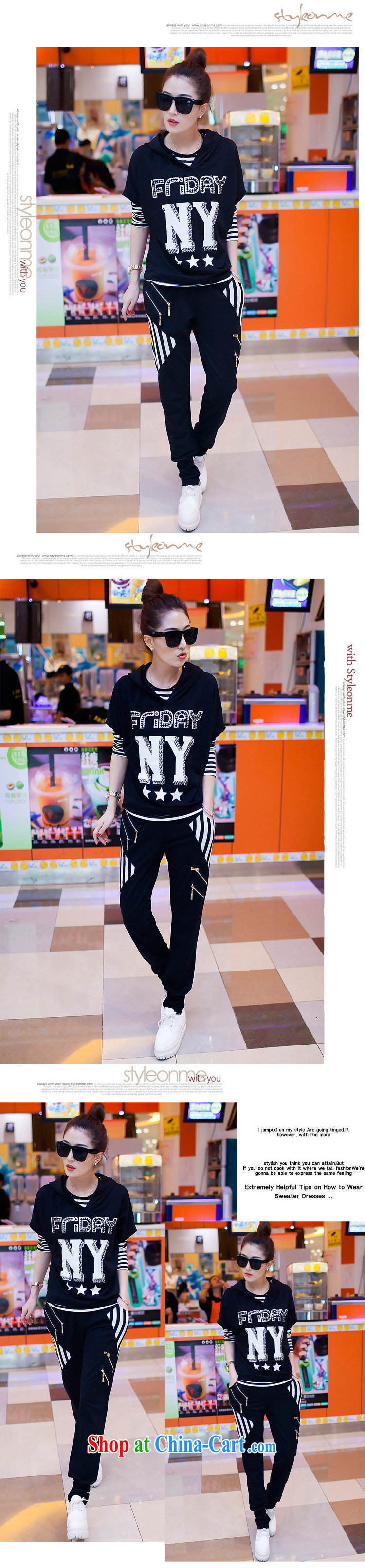 Blue Fox fall with new, larger style Korean cap stamp long-sleeved sweater Sports Package loose video thin leisure 3 piece white XXL pictures, price, brand platters! Elections are good character, the national distribution, so why buy now enjoy more preferential! Health