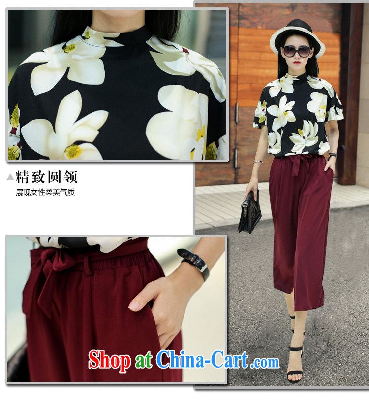 Tang year summer new, larger female package thick MM 200 Jack Korean snow woven short-sleeved T shirt + leisure 9 pants the color/1776 XL 3 150 - 160 Jack left and right pictures, price, brand platters! Elections are good character, the national distribution, so why buy now enjoy more preferential! Health