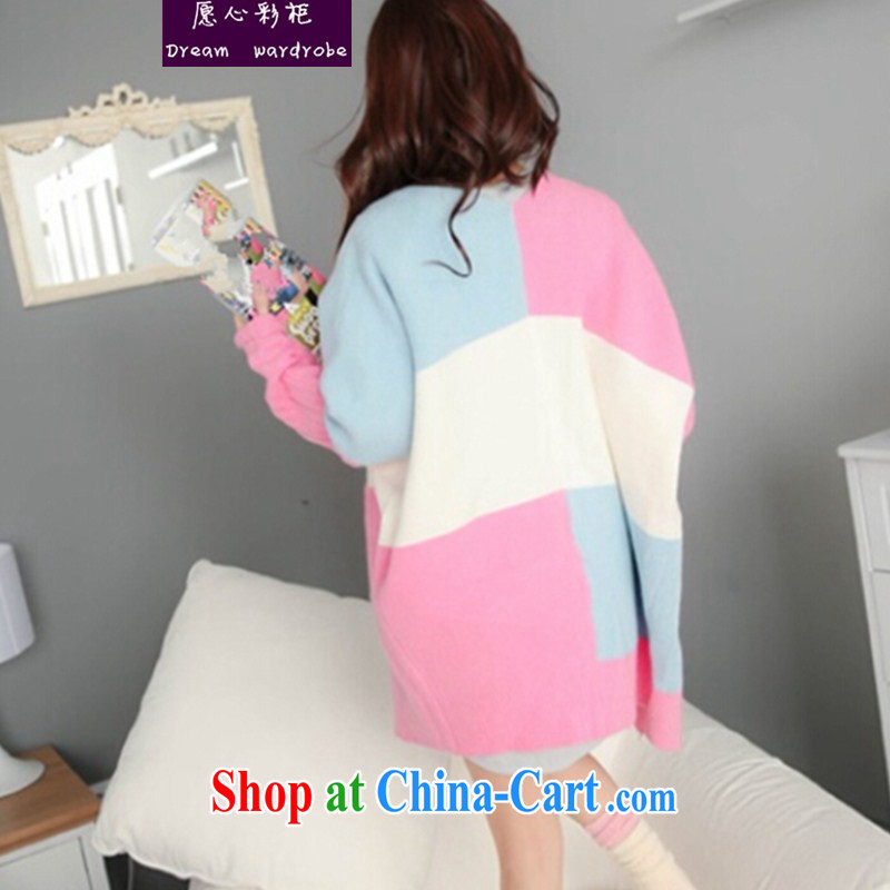 would like to heart Color cabinet 2014 autumn and winter pregnant women with loose bat candy colored V for spell-color knitting cardigan jacket sweater ll picture color code, would like to heart Color cabinet, shopping on the Internet