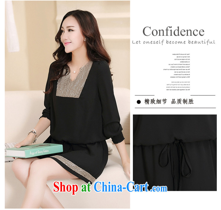 JK .,200 spring and autumn the Code women mm thick Korean Beauty graphics thin-waist in snow cuff woven dresses QA 1430001 black 3XL pictures, price, brand platters! Elections are good character, the national distribution, so why buy now enjoy more preferential! Health