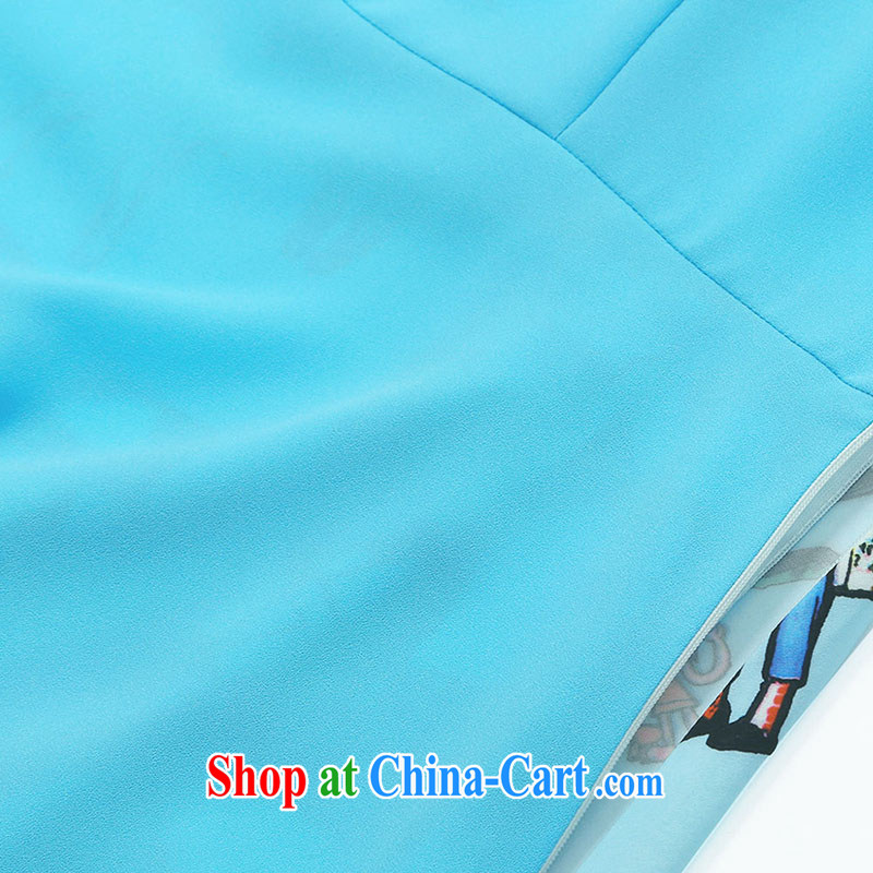 XL female T shirt sky blue 5 XL, Susan Carroll, Ms Elsie Leung Chow (MSSHE), online shopping