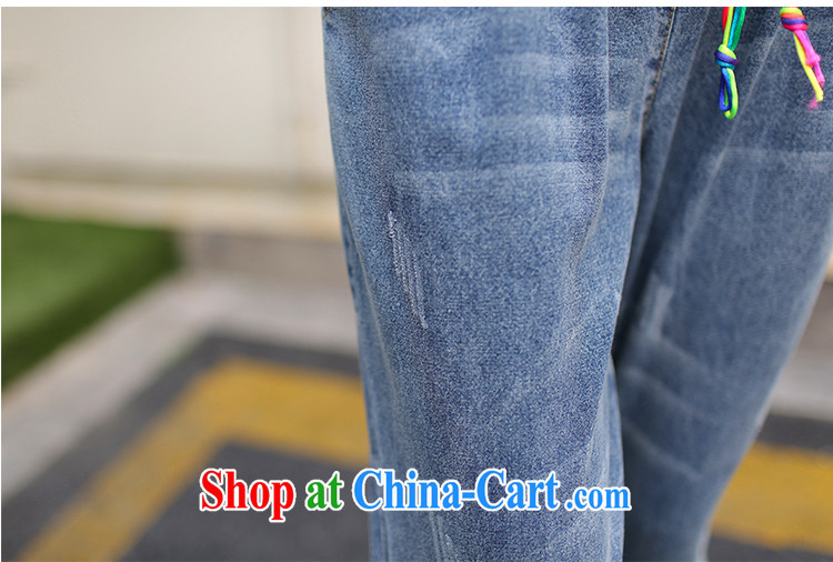 The fat XL women mm thick load fall 2015 Korean version of the new graphics thin washable jeans 7 pants female cowboy XXXL pictures, price, brand platters! Elections are good character, the national distribution, so why buy now enjoy more preferential! Health