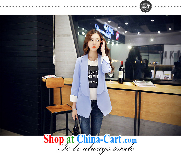 The fat XL women mm thick load fall 2015 Korean version of the new, thick sister graphics thin commuter small jacket light blue XXL pictures, price, brand platters! Elections are good character, the national distribution, so why buy now enjoy more preferential! Health