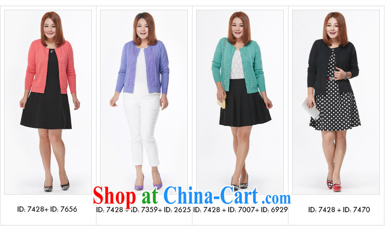 The MsShe indeed XL women spring 2015 new thick MM sister graphics thin knitted T-shirt cardigan jacket 7428 green 3 XL pictures, price, brand platters! Elections are good character, the national distribution, so why buy now enjoy more preferential! Health
