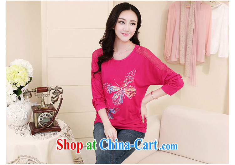 JK .,200 Spring and Autumn new, mm thick Korean loose the shoulder cuff cotton stamp the code long-sleeved shirt T TA 1430003 the red 4 XL pictures, price, brand platters! Elections are good character, the national distribution, so why buy now enjoy more preferential! Health