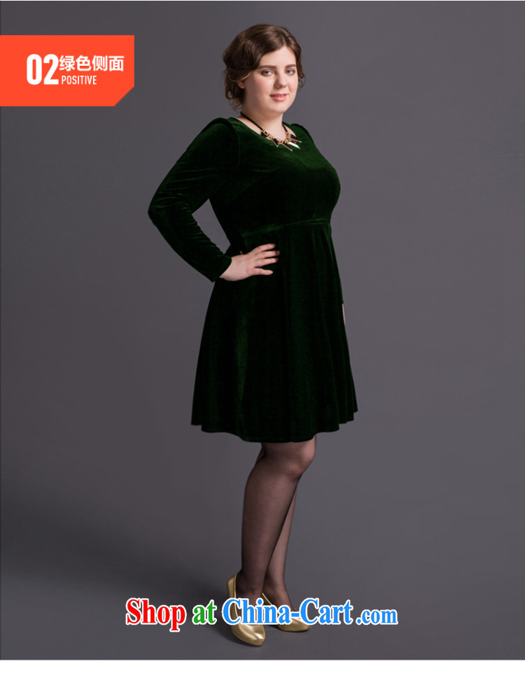 Tomnrabbit fall 2014 new, mm thick in Europe and indeed the XL girls decorated in graphics thin dresses green code XXXXL pictures, price, brand platters! Elections are good character, the national distribution, so why buy now enjoy more preferential! Health
