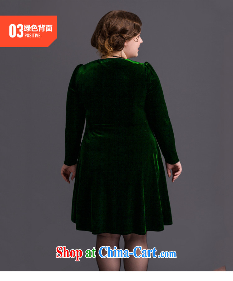 Tomnrabbit fall 2014 new, mm thick in Europe and indeed the XL girls decorated in graphics thin dresses green code XXXXL pictures, price, brand platters! Elections are good character, the national distribution, so why buy now enjoy more preferential! Health