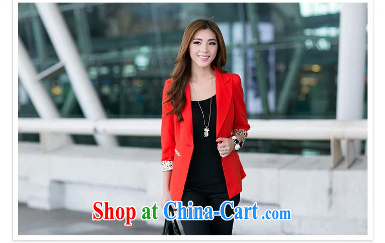 Staff of the fertilizer XL women mm thick 2014 autumn and winter with new Korean flip style Leopard tile graphics thin quality small jacket 5002 green 4 XL 175 Jack left and right pictures, price, brand platters! Elections are good character, the national distribution, so why buy now enjoy more preferential! Health