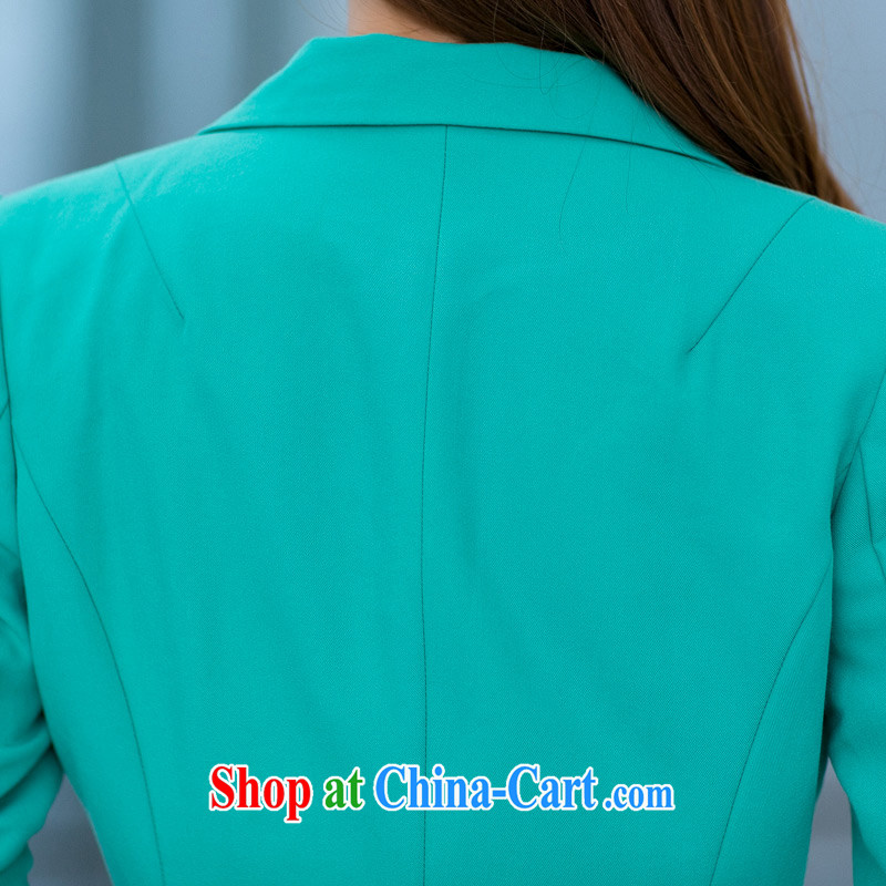 Director of XL girls thick mm 2014 autumn and winter, new style 100 to ground and stylish Korean sweet commute small jacket the aging mandatory, 5005 green 4 180 XL around jack, Director (Smeilovly), online shopping