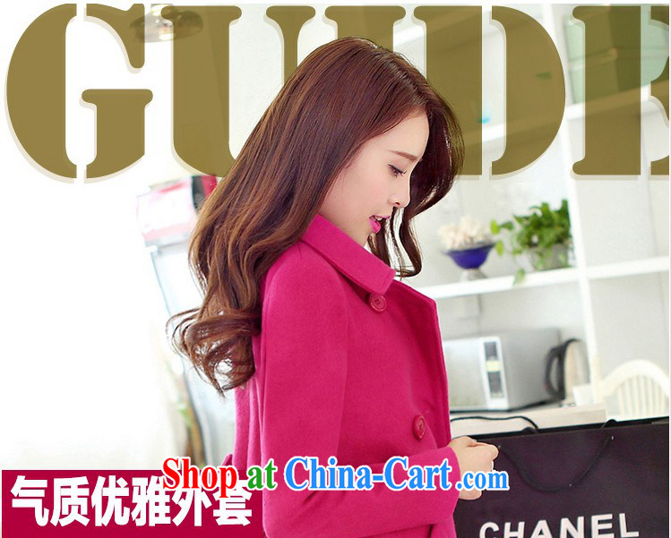 COVERED BY THE 2015 Spring and Autumn and the new, what gross jacket Korean version, long, cultivating lapel coat? cloak? jacket Womens the code hidden cyan XXL pictures, price, brand platters! Elections are good character, the national distribution, so why buy now enjoy more preferential! Health
