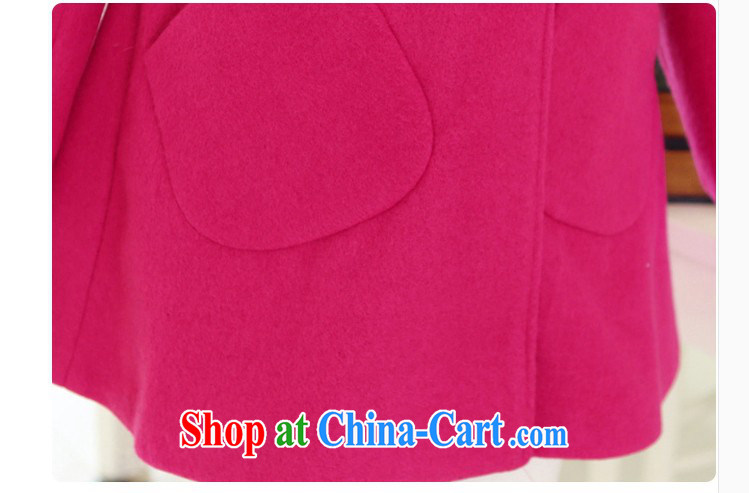COVERED BY THE 2015 Spring and Autumn and the new, what gross jacket Korean version, long, cultivating lapel coat? cloak? jacket Womens the code hidden cyan XXL pictures, price, brand platters! Elections are good character, the national distribution, so why buy now enjoy more preferential! Health