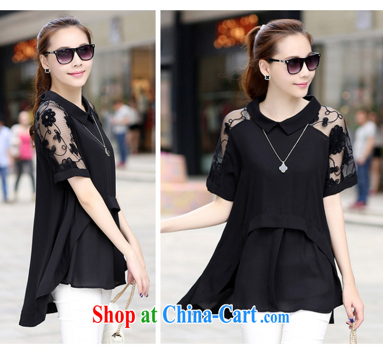Hong Kong Love honey 2015 spring and summer in New Korean version the code female loose snow woven shirts, cuff T shirts female solid black shirt XL - recommendations 155 - 165 Jack through pictures, price, brand platters! Elections are good character, the national distribution, so why buy now enjoy more preferential! Health