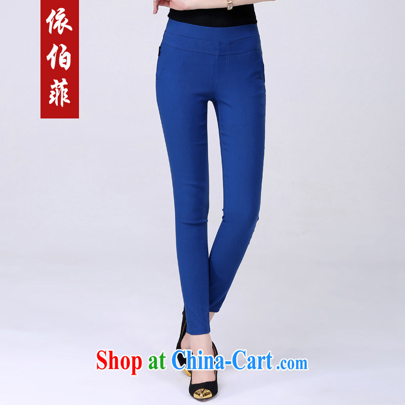 According to the Philippines 2014 Korean version of the new, thick MM and indeed XL stretch tight solid pants girls pants boots pants Y 092 black 4XL, according to perfect (Yibofei), online shopping