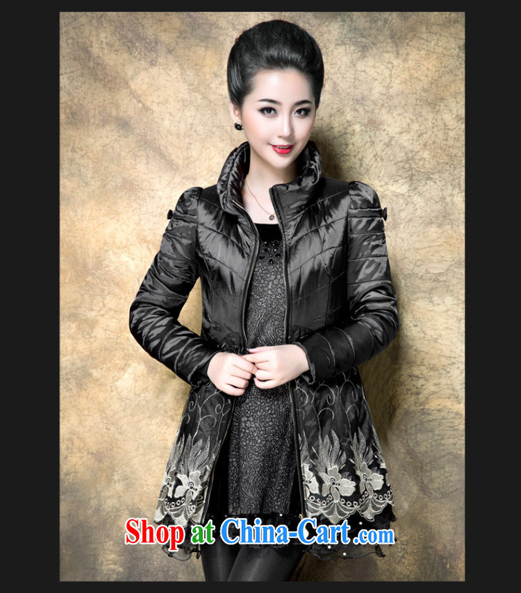 Jacob (yartcs) The Code women 2014 autumn and winter, new mm thick Korean version is indeed the XL jacket quilted coat A 5769 black 4XL classic style small inventory pictures, price, brand platters! Elections are good character, the national distribution, so why buy now enjoy more preferential! Health