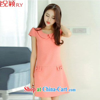 The Ulsan, England, 2015 new summer Korean lady dolls for biological Empty burning a loose larger thick MM short-sleeved snow woven dresses 6091 #the red short-sleeved XXXXL pictures, price, brand platters! Elections are good character, the national distribution, so why buy now enjoy more preferential! Health