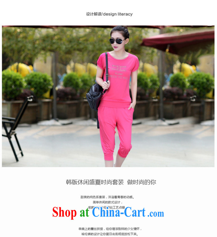 JK .,200 summer larger female thick mm stylish beauty very casual short-sleeved Sport Kits J BY 14 05,045 Tibetan cyan 3 XL pictures, price, brand platters! Elections are good character, the national distribution, so why buy now enjoy more preferential! Health