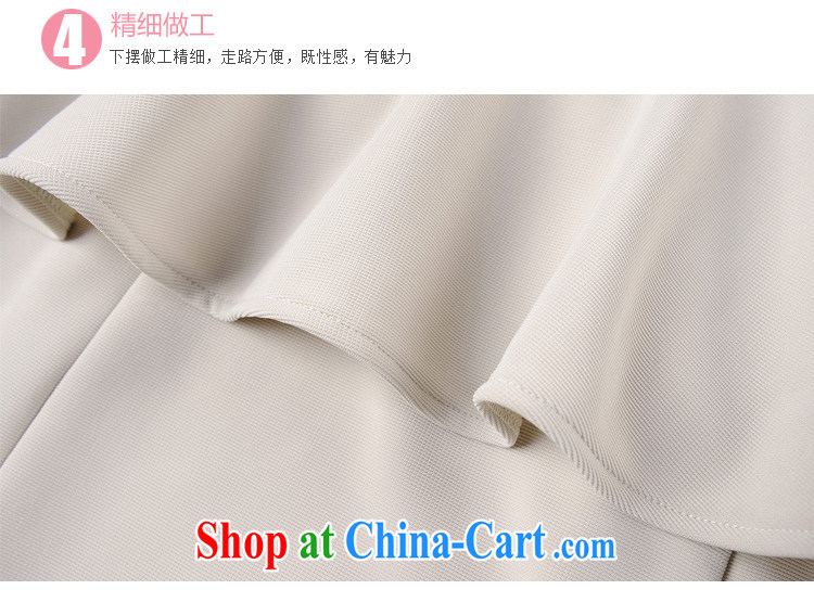 Constitution Yi fat people dress XL women's clothing new 2015 spring Korean goddess aura your shoulders waist long-sleeved lace design cultivating thick sister-blue skirt L pictures, price, brand platters! Elections are good character, the national distribution, so why buy now enjoy more preferential! Health