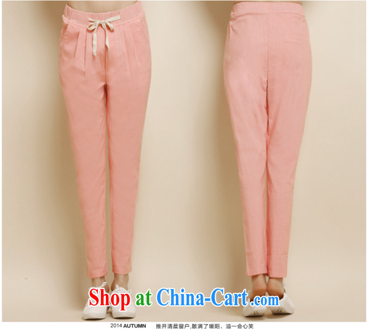 Morning would be 2015 spring new Korea and indeed XL women mm thick loose 100 ground flax pants pants video thin, Trouser Press castor pants cotton pants the cowboy blue 4XL (recommendations 155 - 170 jack) pictures, price, brand platters! Elections are good character, the national distribution, so why buy now enjoy more preferential! Health