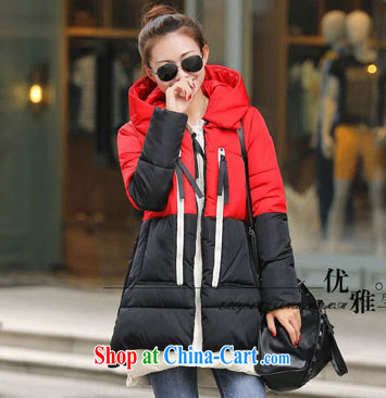 The line spend a lot, girls in winter, Korean video thin thick mm personalized spell series cap, long, thick warm relaxed countrysides B A 022 - 1 red + Black 3 XL pictures, price, brand platters! Elections are good character, the national distribution, so why buy now enjoy more preferential! Health