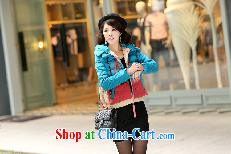 The line spending, women in winter, Korean video thin thick mm personalized spell color cap thick warm short, loose countrysides B A 022 - 2 pale pink + Gray 3 XL pictures, price, brand platters! Elections are good character, the national distribution, so why buy now enjoy more preferential! Health