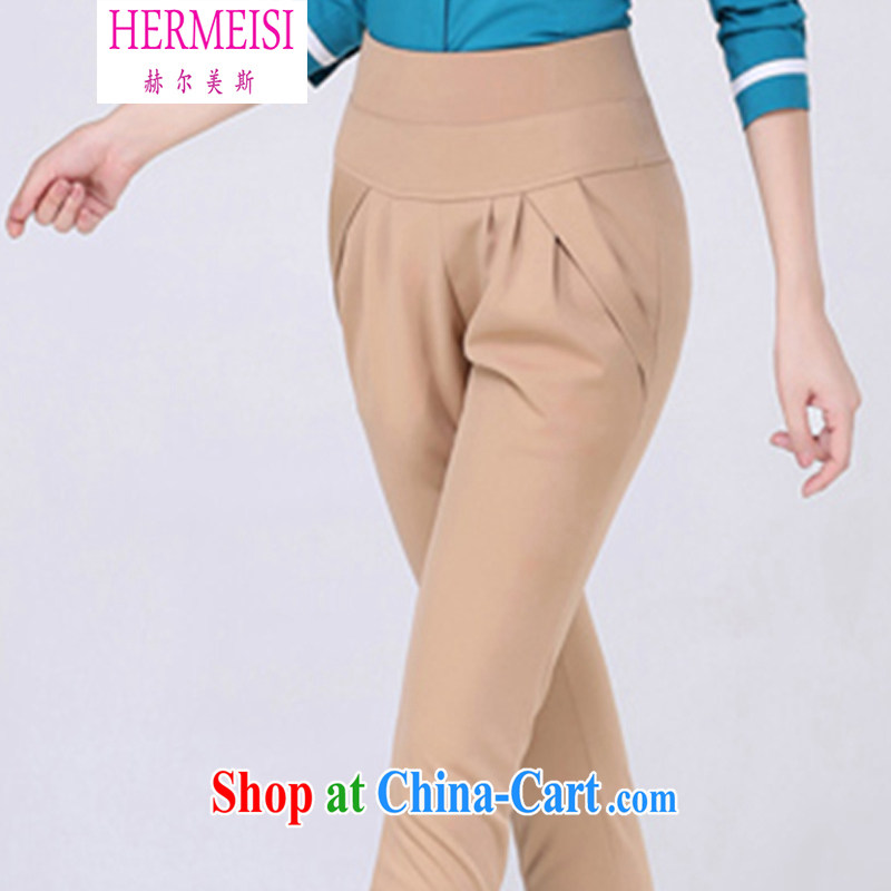 The Helms-Burton Act, the 2015 spring and summer new knitted solid pants beauty, Trouser Press thick MM and indeed XL female long pants #1699 light card its XXXL 143 - 155 jack, Jesse Helms and the United States (hermeisi), online shopping