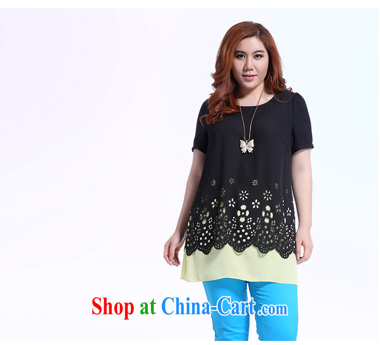 Slim LI Sau 2014 summer new, larger women mm thick collision Color language Empty burning flower long leave of two part snow woven shirts Q of 5208 red XL pictures, price, brand platters! Elections are good character, the national distribution, so why buy now enjoy more preferential! Health