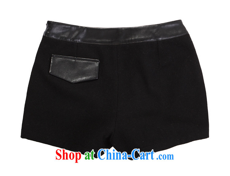 The delivery package as soon as possible e-mail XL Girls fall and winter shorts 100 ground PU leather stitching graphics thin OL hot pants high gross Sub? mm thick solid pants larger pants black 3 XL waist 2 feet 7 pictures, price, brand platters! Elections are good character, the national distribution, so why buy now enjoy more preferential! Health