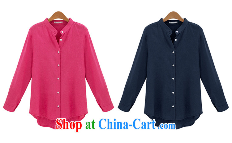 The Qi Qi (SIQIQI) Spring 2015 new, larger female American solid-colored high-end stylish long-sleeved T-shirt girl CS 1021 pink 5 XL pictures, price, brand platters! Elections are good character, the national distribution, so why buy now enjoy more preferential! Health