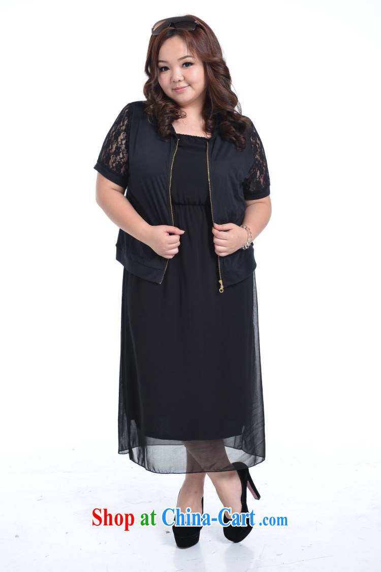 NOS larger female fat people lace sunscreen breathable 100 ground graphics thin short-sleeve lapel cardigan casual jacket A 5511 black 4XL 180 - 210 Jack pictures, price, brand platters! Elections are good character, the national distribution, so why buy now enjoy more preferential! Health