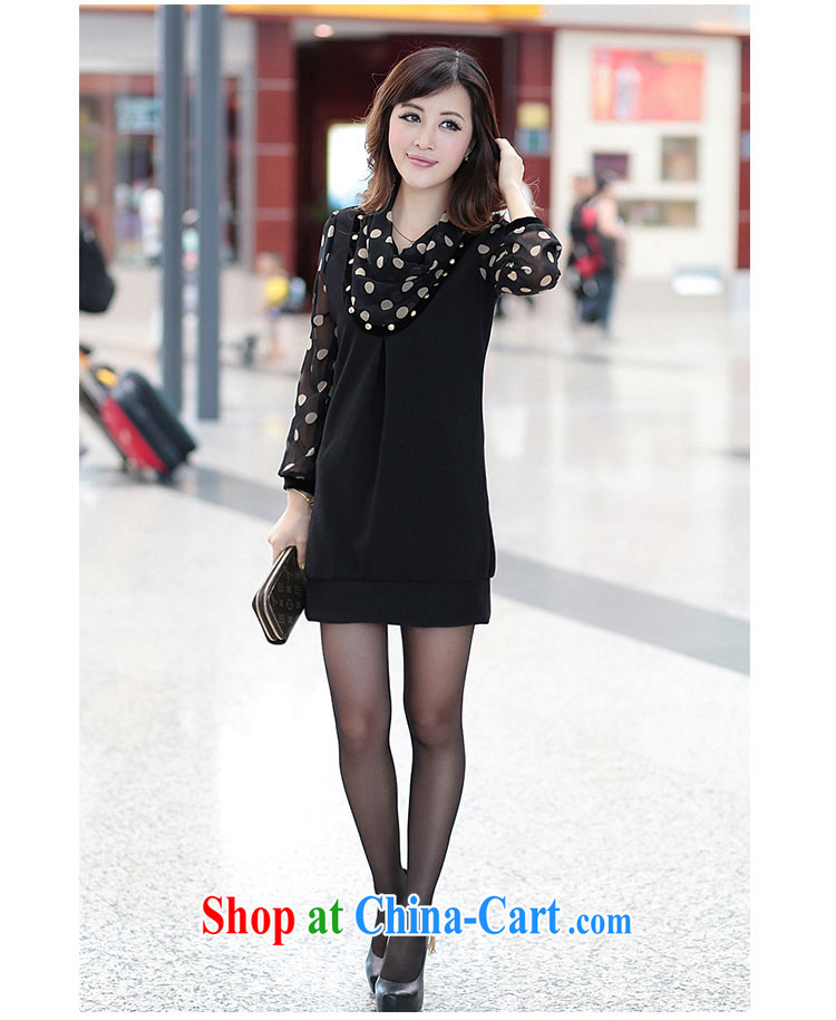 United States, would the Code women 2015 spring and summer New, and indeed increase fat, Video thin waves, snow-woven stitching beauty dress 3070 black L (110 jack - 120 Jack through) pictures, price, brand platters! Elections are good character, the national distribution, so why buy now enjoy more preferential! Health