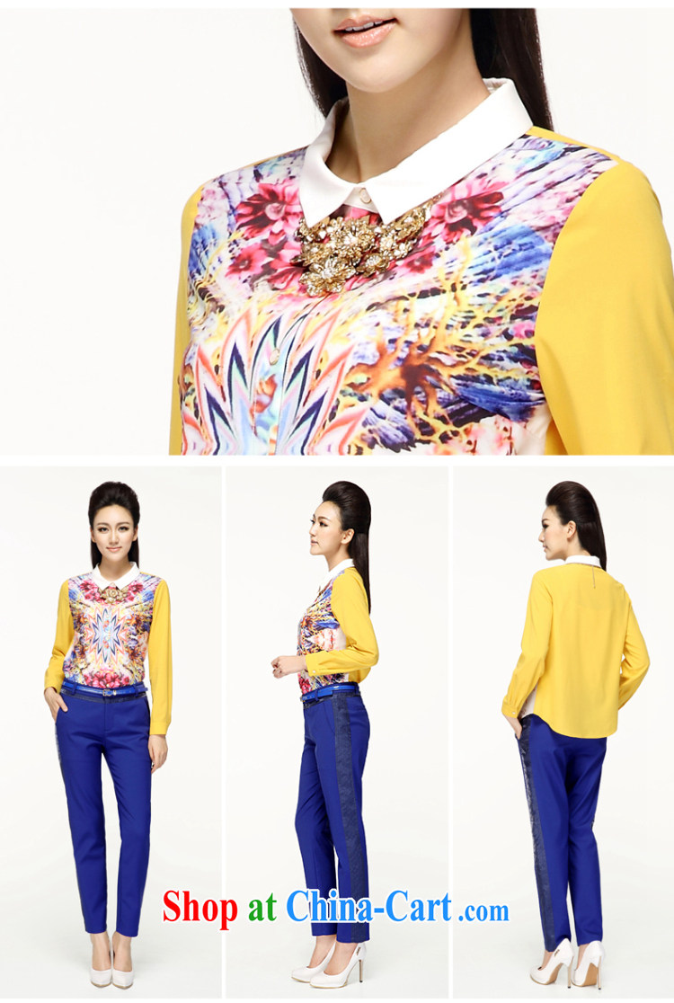 The Mecca indeed XL Women fall 2014 with new thick mm stylish Korean Beauty long-sleeved T-shirt 43,116 blue 2 XL pictures, price, brand platters! Elections are good character, the national distribution, so why buy now enjoy more preferential! Health