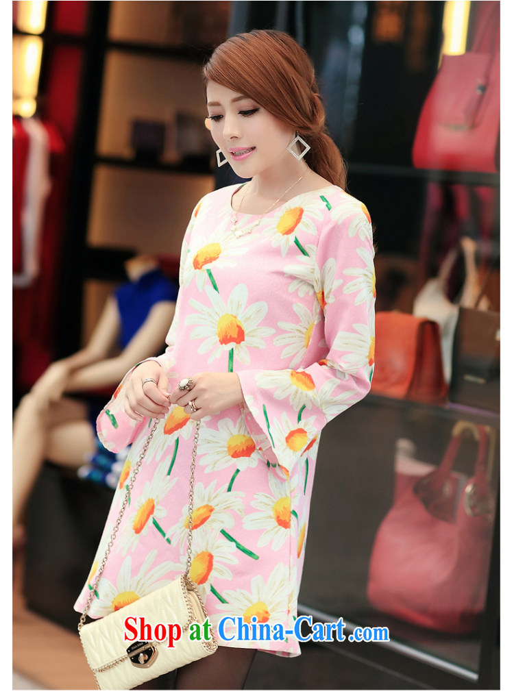 Staff of 200 jack and indeed XL women mm thick early autumn 2014 New Style stamp horn cuff has been barrel dresses S 2689 pink 5 XL pictures, price, brand platters! Elections are good character, the national distribution, so why buy now enjoy more preferential! Health