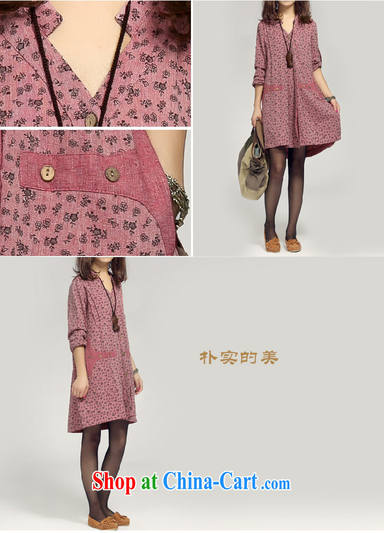 Dora, honey Child Care 2015 spring new female Korean loose the code thick MM pregnant women with cotton the long-sleeved dress 3566996 rubber red XXL pictures, price, brand platters! Elections are good character, the national distribution, so why buy now enjoy more preferential! Health