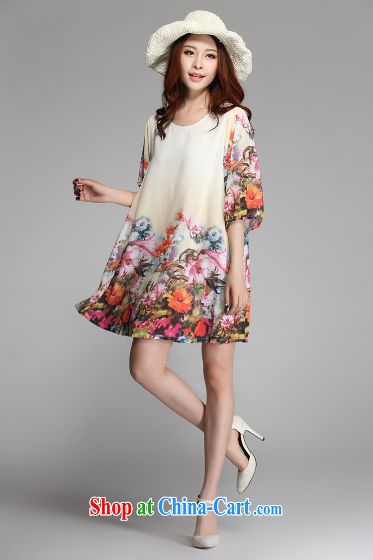 Feng Mya 2015 spring and summer, fashion, long, large, female snow woven dresses 9521 #M white 3XL pictures, price, brand platters! Elections are good character, the national distribution, so why buy now enjoy more preferential! Health