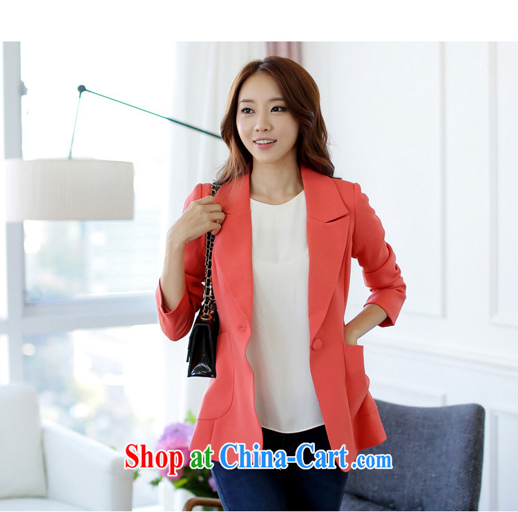 The delivery package as soon as possible e-mail Korean version XL, cultivating a suit 2014 Autumn with professional clothing long sleeved one piece snap graphics thin able orange XXXL approximately 170 - 185 Jack pictures, price, brand platters! Elections are good character, the national distribution, so why buy now enjoy more preferential! Health
